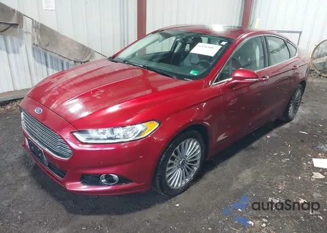 2014 Ford Fusion Titanium z USA, uszkodzony, nr VIN 3FA6P0K95ER197522
